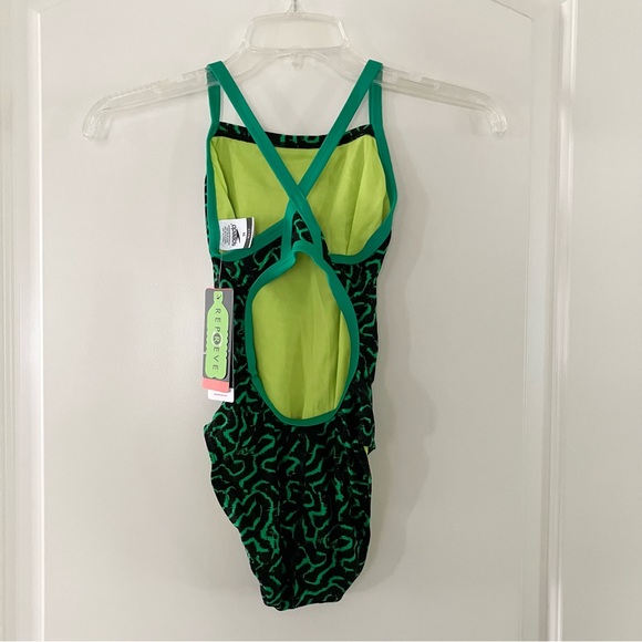 NWT Speedo Flyback Youth One-Piece Size 28 - Picture 2 of 10